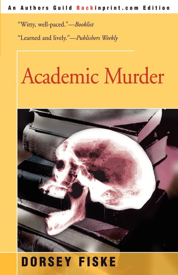 Academic Murder by Dorsey Fiske, Paperback | Indigo Chapters