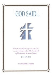 God Said by Edward J. Mcbride, Paperback | Indigo Chapters