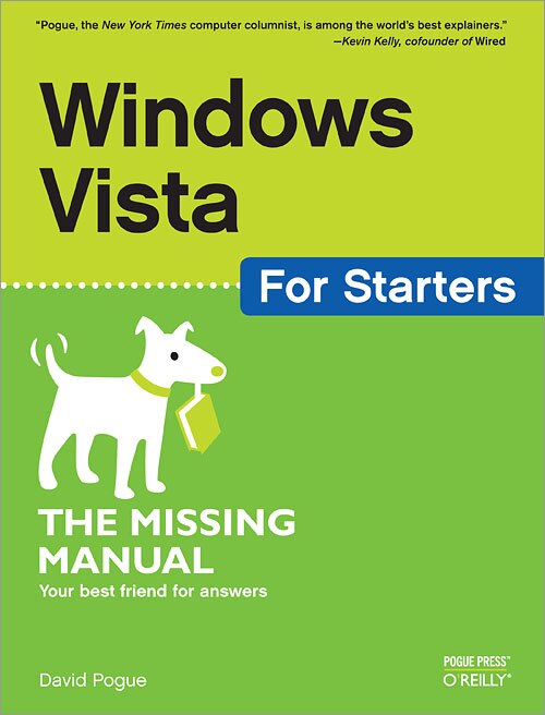 Windows Vista For Starters: The Missing Manual by David Pogue, Paperback | Indigo Chapters