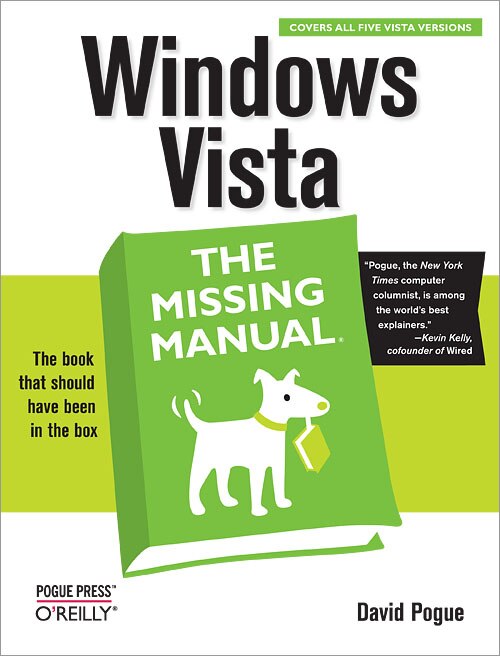 Windows Vista: The Missing Manual by David Pogue, Paperback | Indigo Chapters