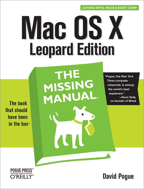 Mac Os X Leopard: The Missing Manual by David Pogue, Paperback | Indigo Chapters