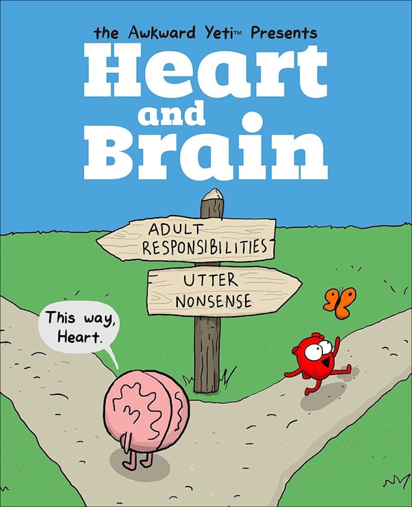 Heart and Brain: An Awkward Yeti Collection by The Awkward Yeti, Reinforced Library Binding | Indigo Chapters