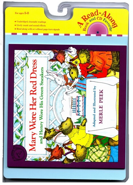 Mary Wore Her Red Dress and Henry Wore His Green Sneakers Book & Cd by Merle Peek, Audio Book (Cassette) | Indigo Chapters