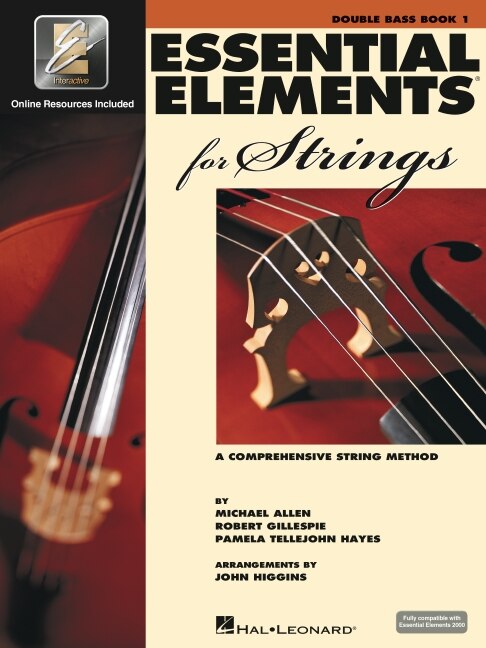 Essential Elements for Strings for Double Bass - Book 1 with EEi (Book/Online Audio) by Robert Gillespie, Paperback | Indigo Chapters