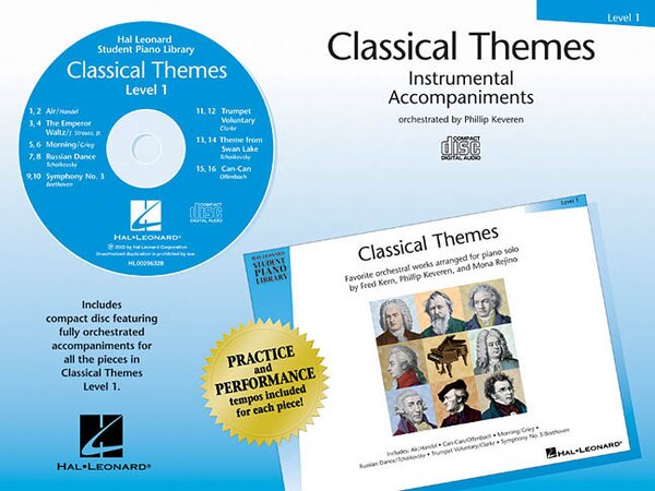 Classical Themes - Level 1 by Phillip Keveren, Audio Book (CD) | Indigo Chapters