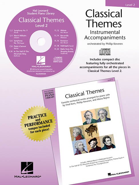 Classical Themes - Level 2 - CD by Phillip Keveren, Audio Book (CD) | Indigo Chapters