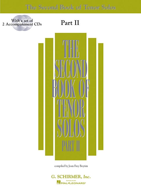 The Second Book of Tenor Solos Part II by Joan Frey Boytim, Book & Toy | Indigo Chapters