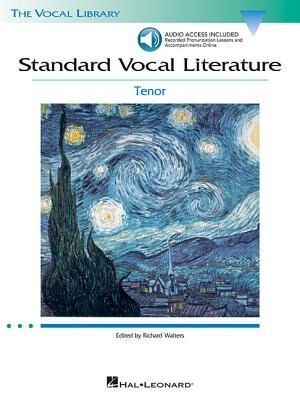 Standard Vocal Literature - An Introduction to Repertoire by Richard Walters, Book & Toy | Indigo Chapters