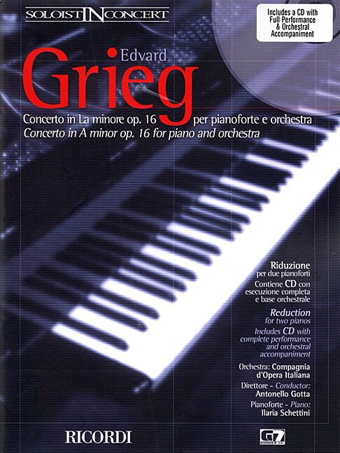 Concerto in A Minor Op. 16 by Edvard Grieg, Book & Toy | Indigo Chapters