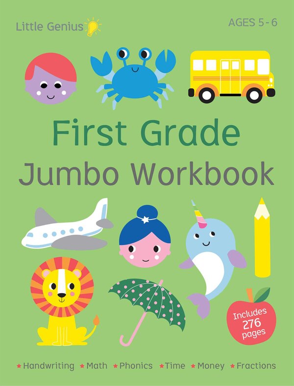 First Grade: Jumbo Workbook by Shelley Cox, Paperback | Indigo Chapters