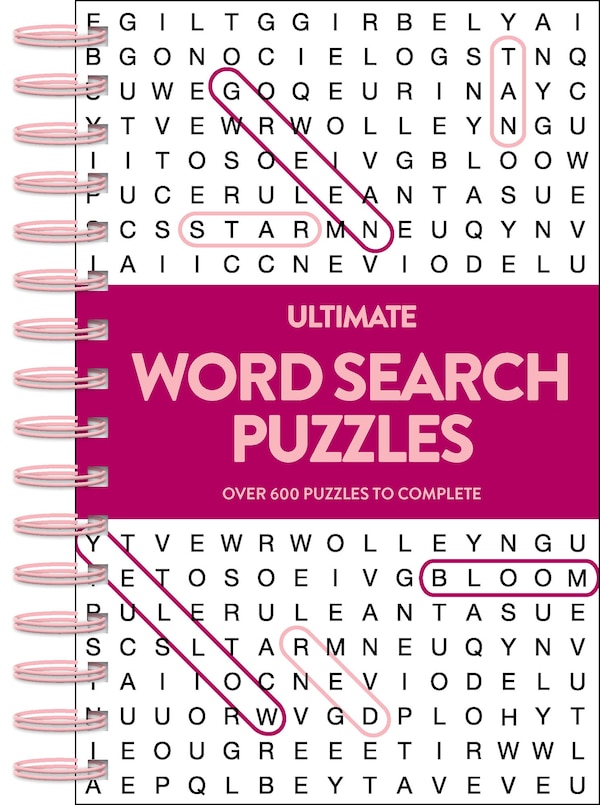 ULTIMATE 600 PUZZLESWORD SEARCHPLUM by Press Lake, Wire Coil/Wire Combination | Indigo Chapters