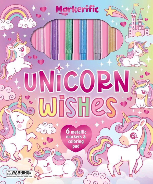 Markerific: Unicorn Wishes by Lake Lake Press, Coloring Books | Indigo Chapters