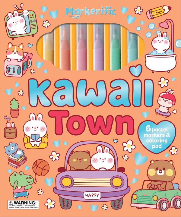 MARKERIFICACTIVITY FOLDERKAWAII TOWN US by Press Lake, Paperback | Indigo Chapters