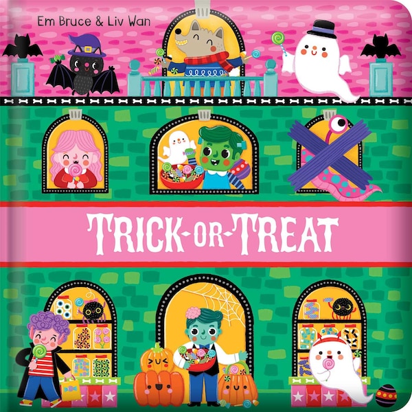 Trick or Treat: Padded, Board Book by Em Bruce | Indigo Chapters