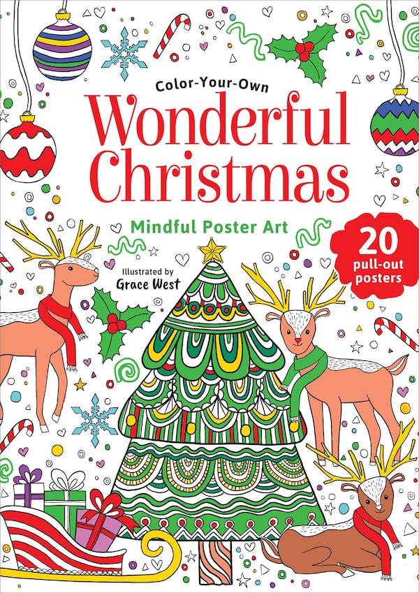 Wonderful Christmas: Coloring Book by Grace West, Paperback | Indigo Chapters