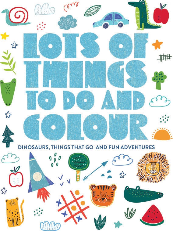 LOTS OF THINGS TO DO & COLOURDINOSAURS T by Press Lake, Paperback | Indigo Chapters