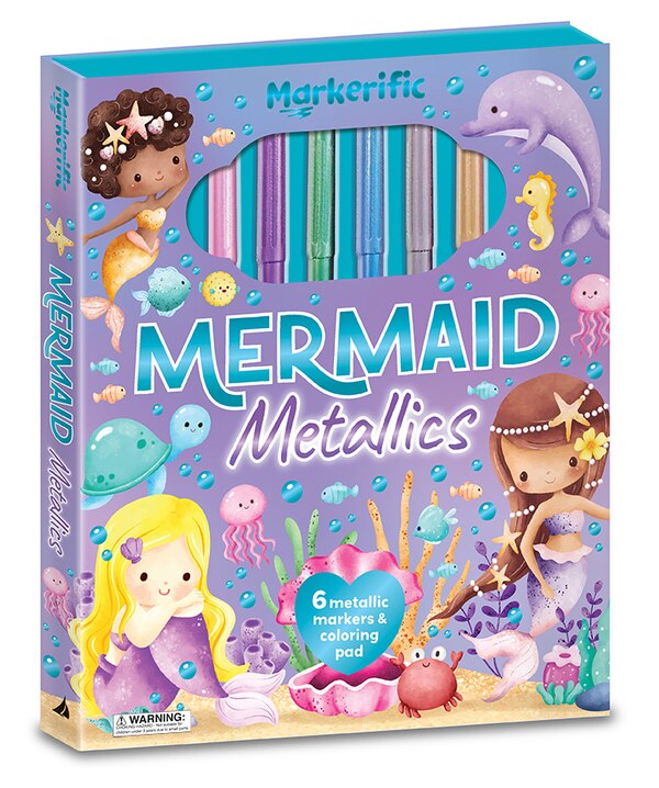 MARKERIFICACTIVITY FOLDERMERMAID METALLI by Press Lake, Paperback | Indigo Chapters