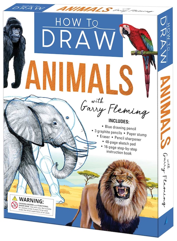 How to Draw Animals by Garry Fleming, Boxed Set/Slip Case/Casebound | Indigo Chapters