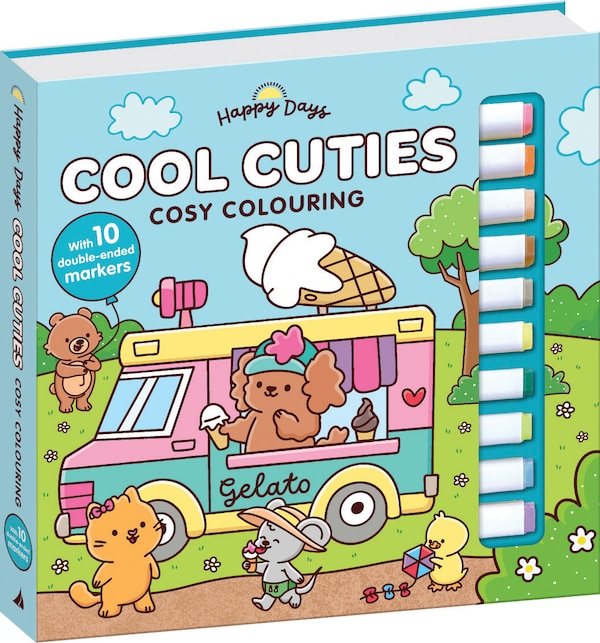 HAPPY DAYSDELUXE COSY COLOURING FOLDERCO by Press Lake, Boxed Set/Slip Case/Casebound | Indigo Chapters