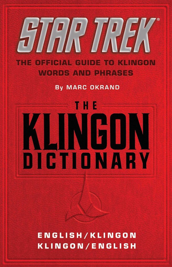 The Klingon Dictionary by Marc Okrand, Paperback | Indigo Chapters