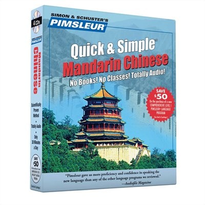 Pimsleur Chinese (Mandarin) Quick & Simple Course - Level 1 Lessons 1-8 CD, Audio Book (CD) | Indigo Chapters