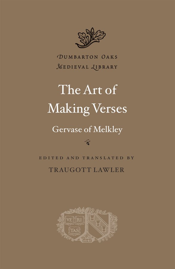 Art of Making Verses by Gervase of Melkley, Hardcover | Indigo Chapters