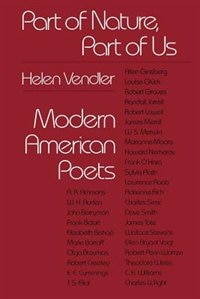 Part of Nature Part of Us by Helen Vendler, Paperback | Indigo Chapters