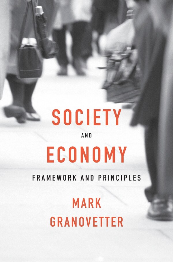 Society And Economy by Mark Granovetter, Hardcover | Indigo Chapters