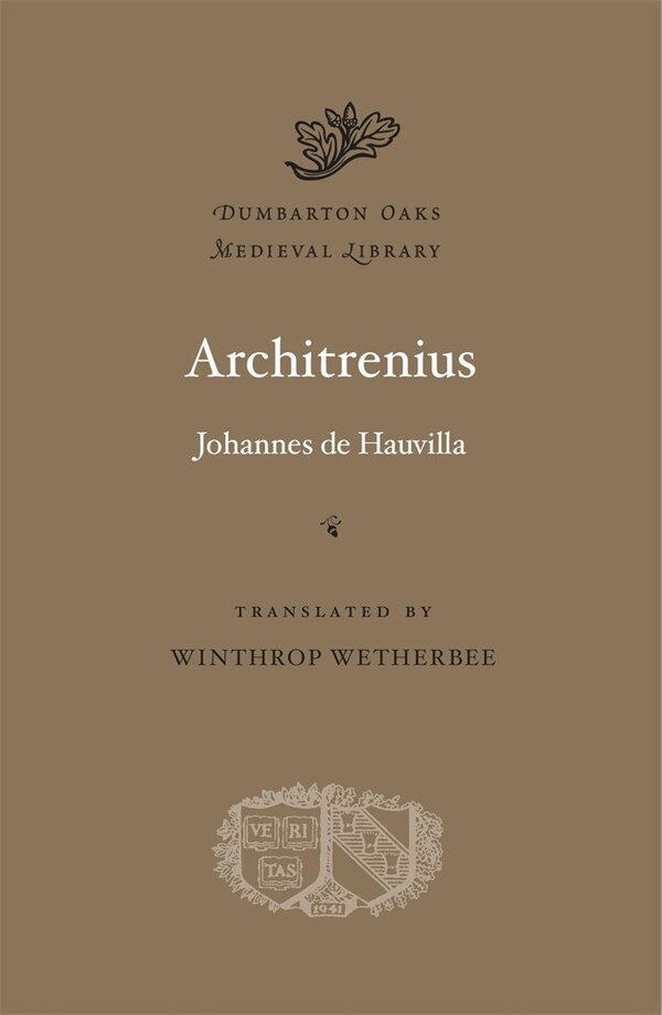 Architrenius by Johannes De Hauvilla, Hardcover | Indigo Chapters