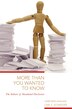 More Than You Wanted to Know by Omri Ben-shahar, Paperback | Indigo Chapters