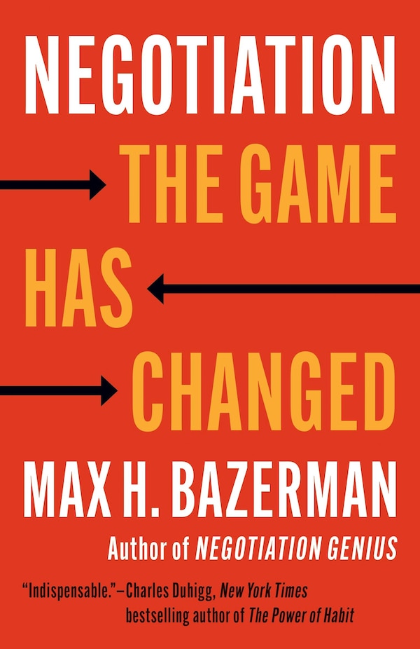 Negotiation by Max H. Bazerman, Paperback | Indigo Chapters