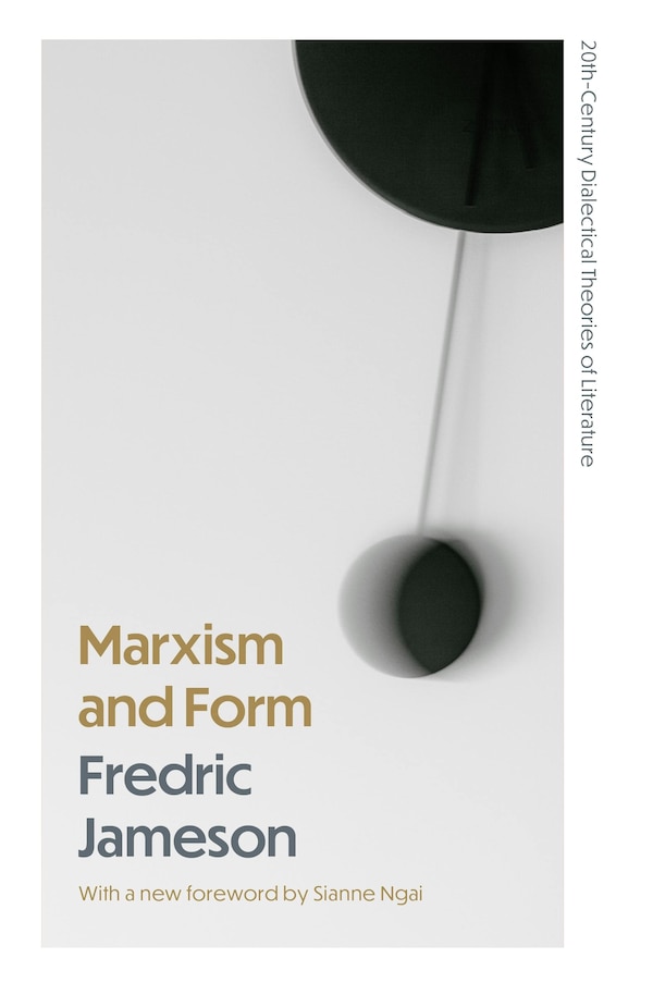 Marxism and Form by Fredric Jameson, Paperback | Indigo Chapters