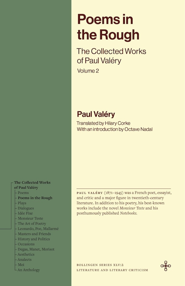 Poems in the Rough by Paul Valéry, Paperback | Indigo Chapters