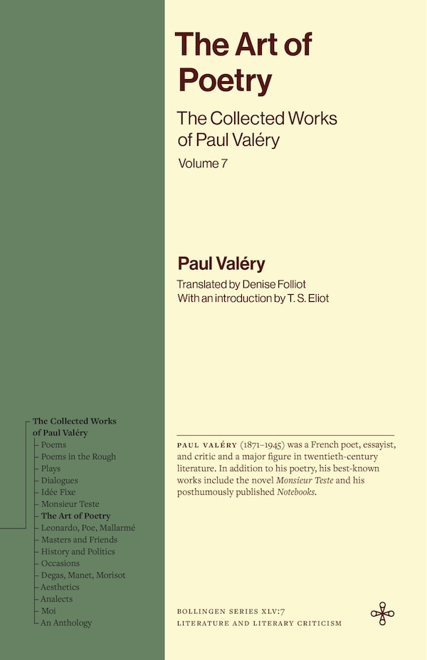 The Art of Poetry by Paul Valéry, Paperback | Indigo Chapters