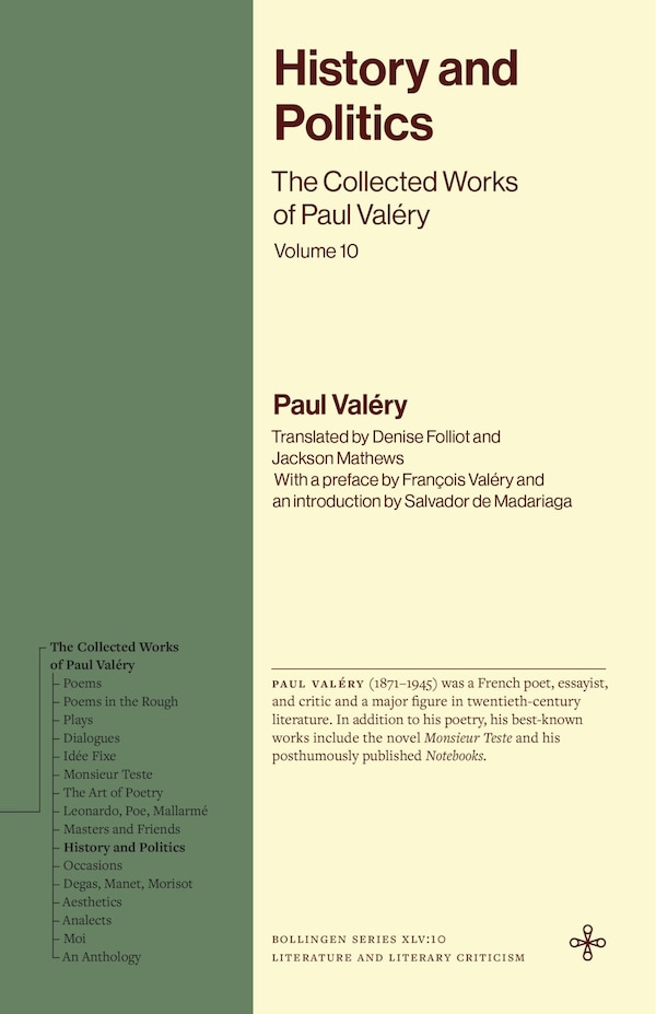 History and Politics by Paul Valéry, Paperback | Indigo Chapters