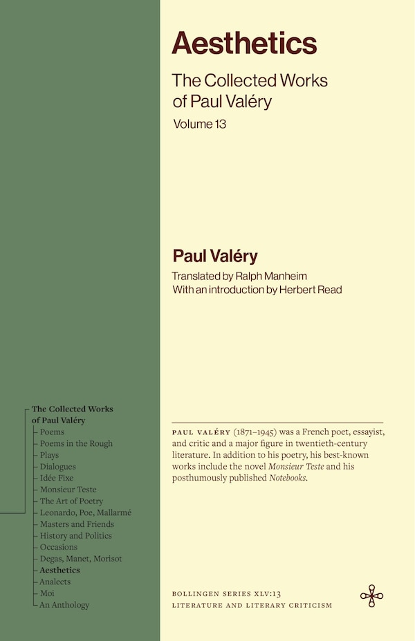 Aesthetics by Paul Valéry, Paperback | Indigo Chapters