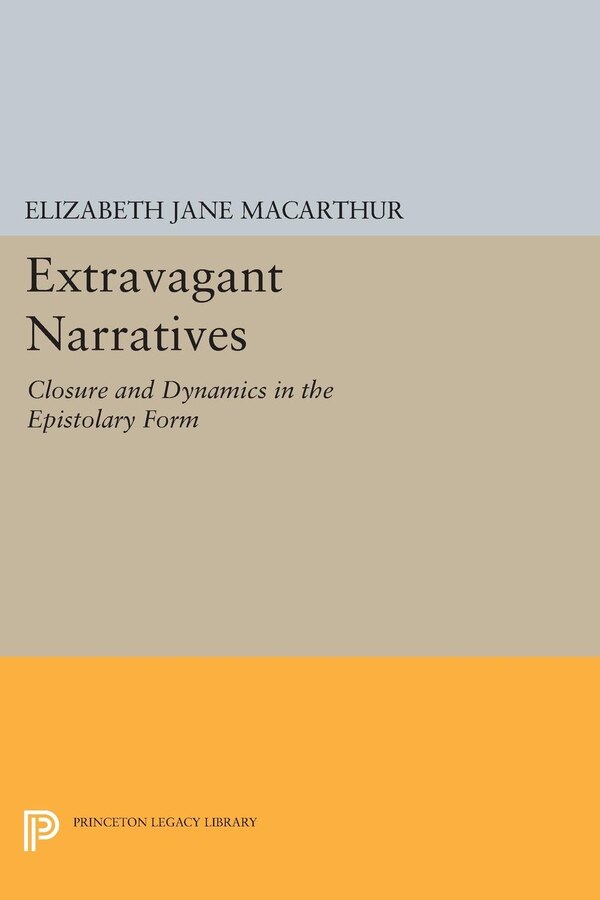 Extravagant Narratives by Elizabeth Jane MacArthur, Paperback | Indigo Chapters