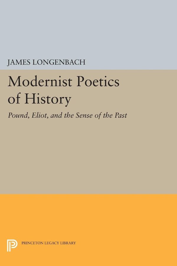 Modernist Poetics of History by James Longenbach, Paperback | Indigo Chapters