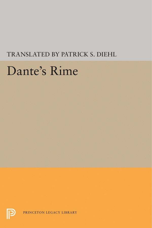 Dante's Rime by Dante Dante, Paperback | Indigo Chapters