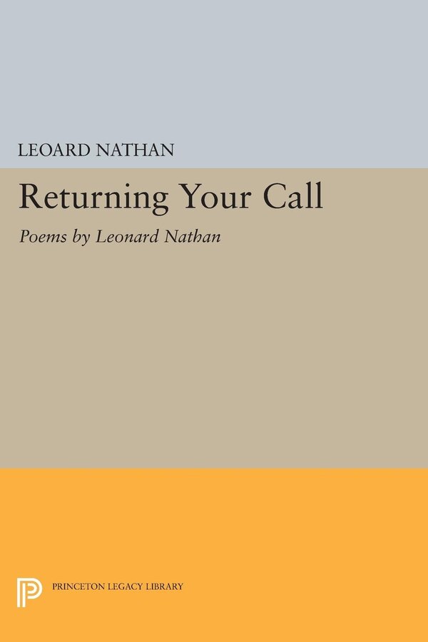 Returning Your Call by Leonard Nathan, Paperback | Indigo Chapters