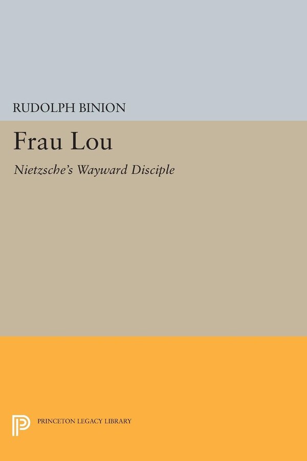 Frau Lou by Rudolph Binion, Paperback | Indigo Chapters