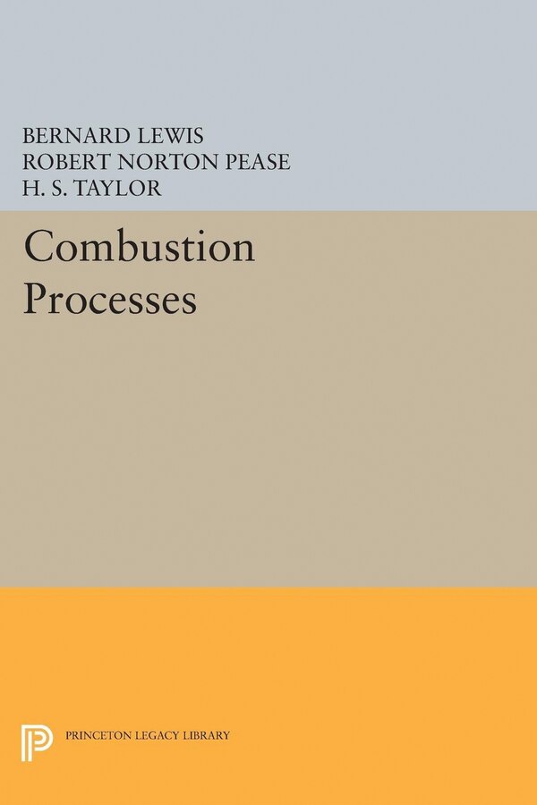 Combustion Processes by BERNARD LEWIS, Paperback | Indigo Chapters