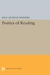 Poetics of Reading by Inge Crosman Wimmers, Hardcover | Indigo Chapters