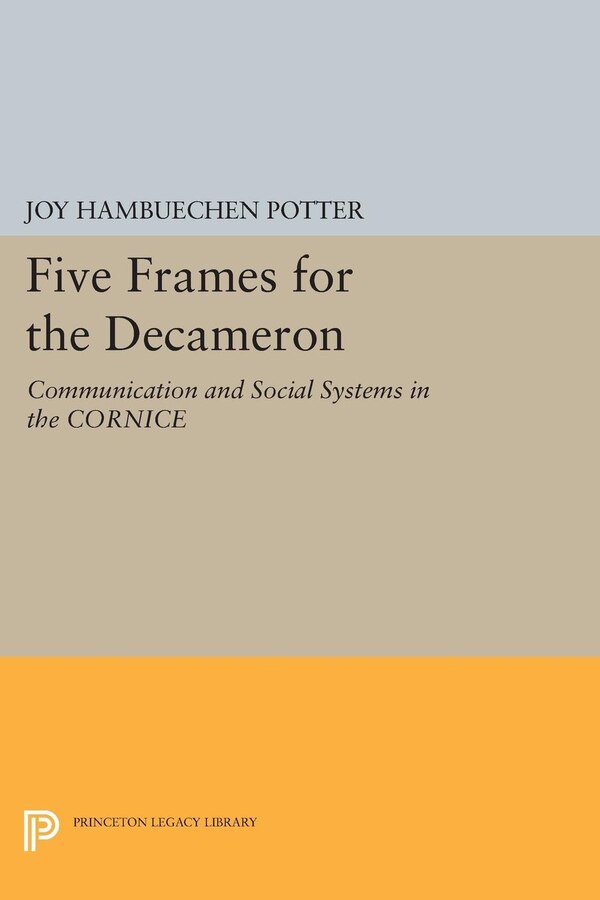 Five Frames For The Decameron by Joy Hambuechen Potter, Hardcover | Indigo Chapters