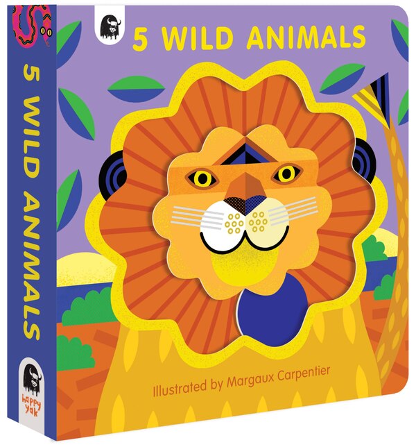 5 Wild Animals by Happy Yak, Board Book | Indigo Chapters