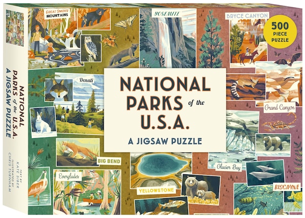 National Parks of the USA a Jigsaw Puzzle by Kate Siber, Hardcover | Indigo Chapters