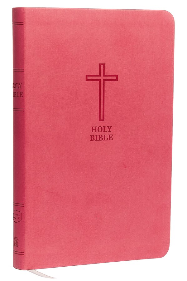 KJV Holy Bible: Value Thinline Pink Leathersoft Red Letter Comfort Print: King James Version by Thomas Thomas Nelson, Leather/Fine Binding