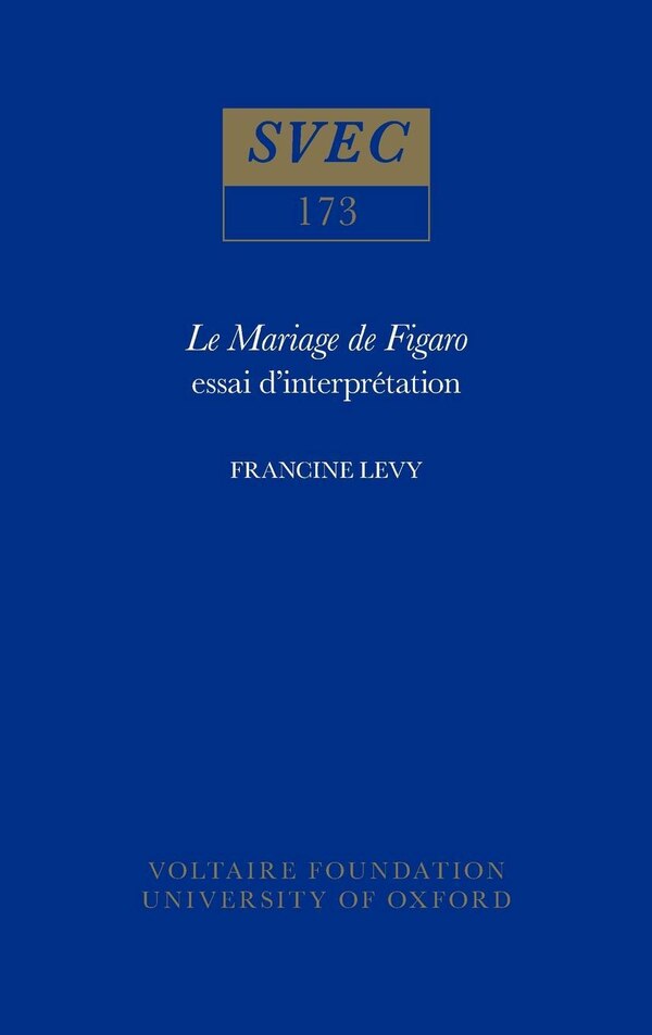 Le Mariage de Figaro by Francine Levy, Paperback | Indigo Chapters