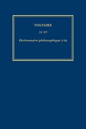 Œuvres complètes de Voltaire (Complete Works of Voltaire) 35-36 by Voltaire Voltaire, Hardcover | Indigo Chapters