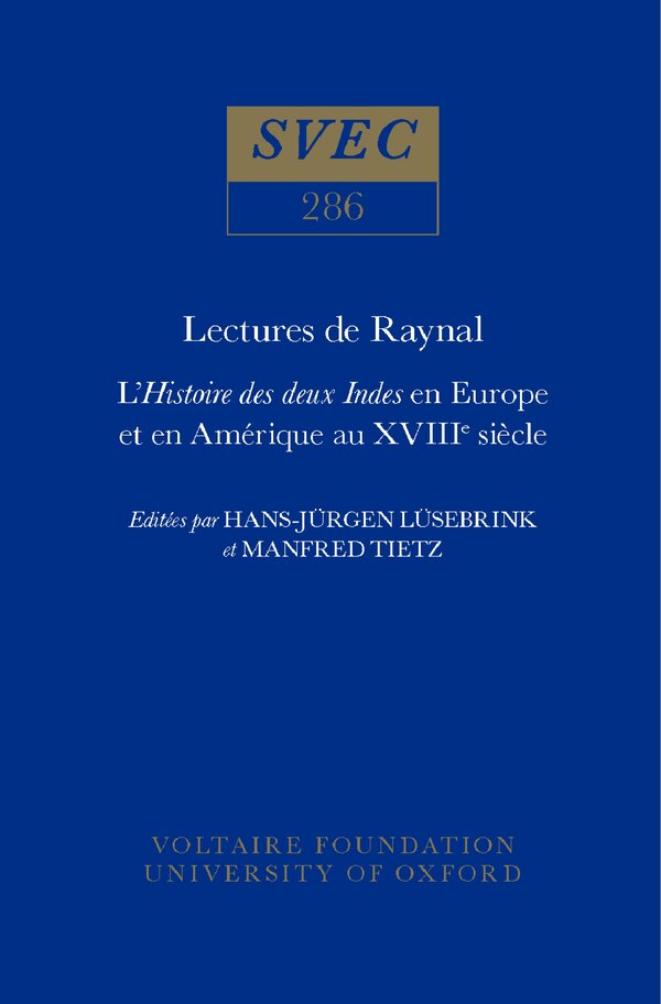 Lectures de Raynal by Hans-jrgen Lsebrink, Hardcover | Indigo Chapters